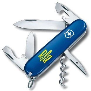 Victorinox Spartan Ukraine (91мм, 12 функций) Тризуб ОУН жолт. 13603.2_T0308u