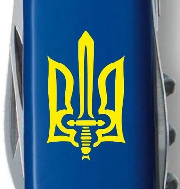 Victorinox Spartan Ukraine (91мм, 12 функций) Тризуб ОУН жолт. 13603.2_T0308u