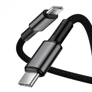 Кабель Type-C to Type-C Baseus High Density Braided 100W 1m CATGD-01 Black