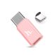 Адаптер micro USB - Type-C Hoco Rose Gold