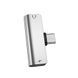 Адаптер Type-C - AUX Hoco LS26 Type-C 2 in 1 Audio Converter Silver