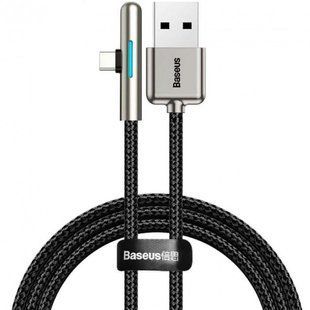 Кабель Type-C Baseus Iridescent Lamp HW 40W 1m CAT7C-B01 Black