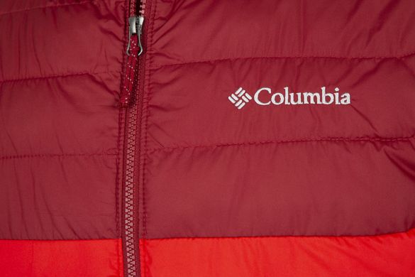 1693931-697 S Куртка мужская Powder Lite™ Hooded Jacket красный р.S