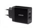 Зар.пр. 220V Anker PowerPort2 24W/4,8A + micro USB cable V3 Black