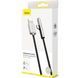 Кабель Type-C Baseus Iridescent Lamp HW 40W 1m CAT7C-B01 Black