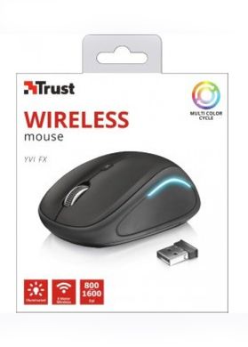 Мышка Trust Yvi FX wireless mouse black (22333)