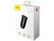 Зар.уст. авто Baseus Square Metal A+A 30W CCALL-DS01 Black