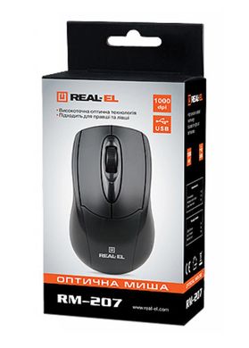 Real-El RM-207 Black (EL123200015)