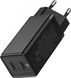 Зар.уст. 220V Baseus GaN mini Q.Charger 45W C+C with cable Type-C CCGAN-M01 Black