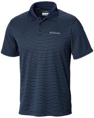 1657546-464 S Рубашка-поло мужская Utilizer™ Stripe Polo III тёмно-синий р.S