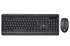 Мышка + клавиатура 2E MK410 WL Black (2E-MK410MWB)