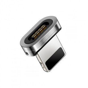 Конектор для Baseus Zinc Magnetic for Lightning CALXC-E Silver