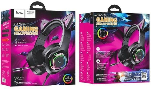 Hoco W107 cat luminous ear Phantom Cat
