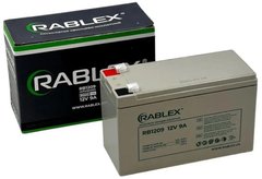 Акум 12v-9A Rablex свинц кисл. RB1209