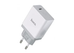 Зар.уст. 220V Hoco C24 Bele 3A QuickCharge C3.0 Type-c 3A White