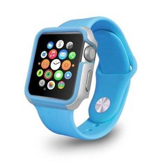 Чохол Apple Watch 38 cm OZAKI OC620BU O!coat-Shockband Case Blue