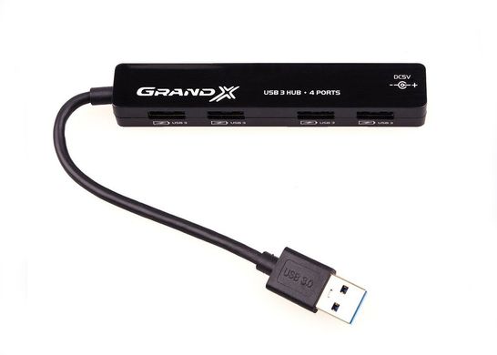 USB HUB Grand-X Travel USB 3.0 GH-408
