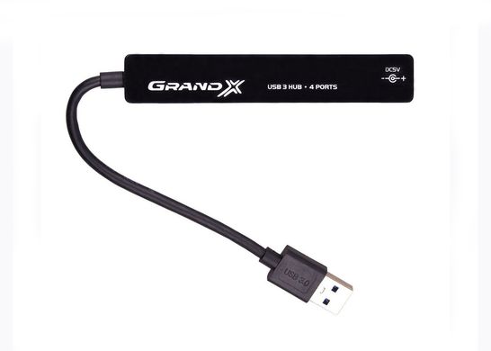 USB HUB Grand-X Travel USB 3.0 GH-408