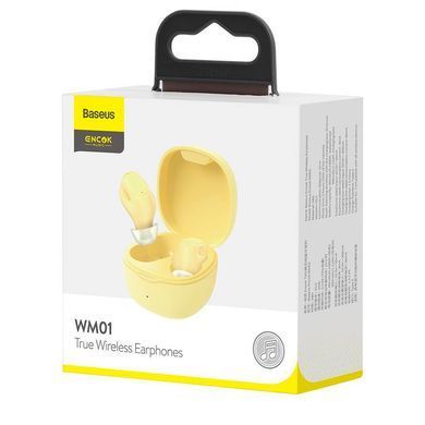 Baseus Encok True Wireless WM01 NGWM01-0Y Yellow