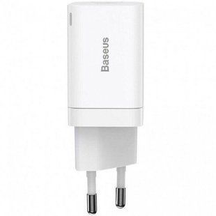 Зар.уст. 220V Baseus Super Si Pro 30W C+U White CCSUPP-E02