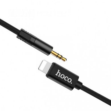 Кабель AUX HOCO UPA-13 Apple digital audio Black