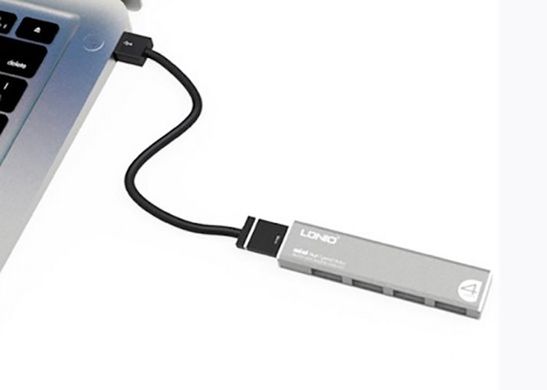 USB HUB LDNIO (OR) DL-H1 (4 порта)