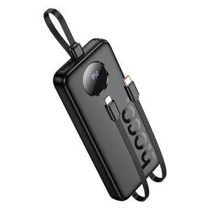 HOCO J132 Sabio 3 cables 10000mAh Black