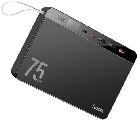 HOCO J94 Overlord 75 000mAh 22.5W PD20W/QC Black
