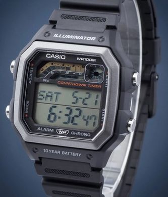 Годинник Casio WS-1600H-1AVEF