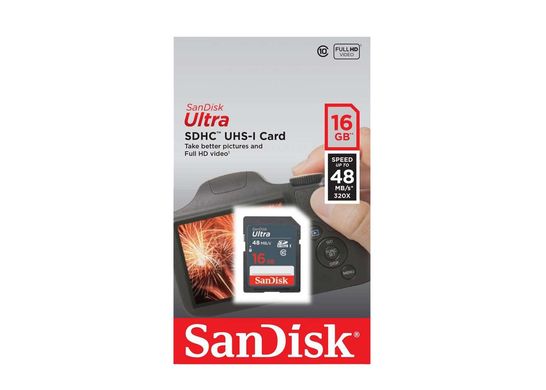 SD 16Gb SanDisk Ultra
