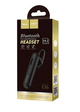 Bluetooth-гарнітура Hoco E36 Free Sound Black