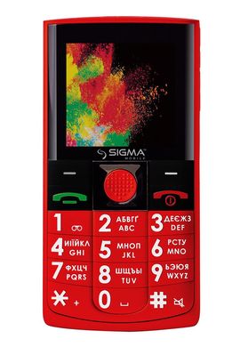 SIGMA mobile Comfort 50 Solo Red