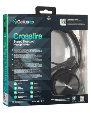 Gelius Pro Crossfire GP HP-007 Bluetooth Black