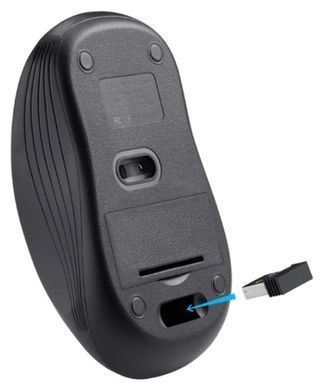 Мишка DEFENDER Bit MB-205, 3D, 1200dpi, wireless, silent (52205) Black