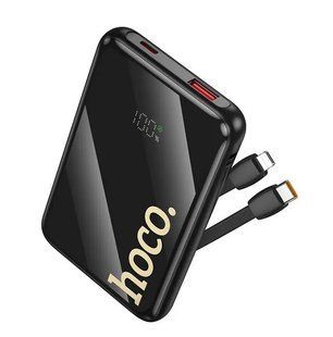 HOCO Q37 Graceful 22.5W+PD20W two cables 10000mAh Black
