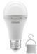 Лампочка OSRAM LED E27 8Bт 806Лм 2700К А60 акумуляторна