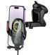Hoco HW34 wireless charging Blue whale 3-axis linkage Black