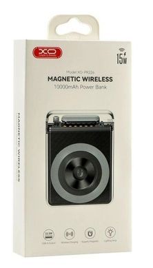 XO PR226 Mini Magnetic Absorption Fast Charging 10000mAh Black