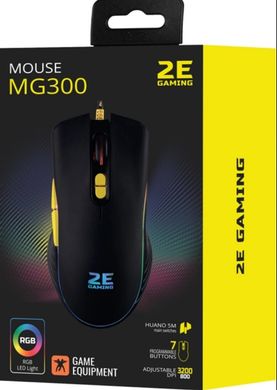 Мишка 2E Gaming MG300 RGB USB Black (2E-MG300UB)