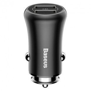 Зар.пр. авто Baseus Gentry 4.8A 2USB Black