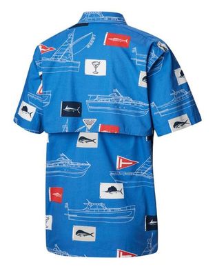 1438981-480 M Рубашка мужская Trollers Best™ SS Shirt синий р.M