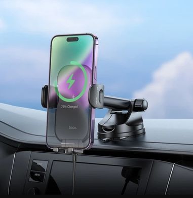 Hoco HW5 wireless fast charging Black