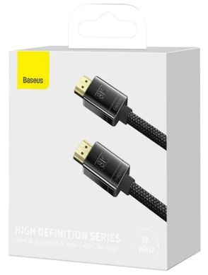 Кабель HDMI Baseus High Definition 8K Zinc alloy WKGQ000001 1m Black