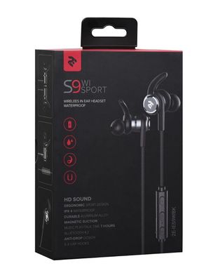 2E S9 WiSport In Ear Wireless Waterproof Mic Black