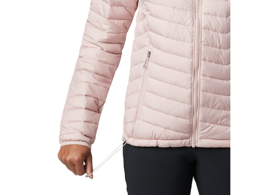 1699071CLB-626 XS Куртка женская Powder Lite™ Hooded Jacket персиковый р.XS