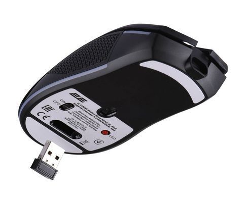 Мышка 2E GAMING MG350 WL, RGB, USB-A/WL, Black 2E-MG350UB-WL