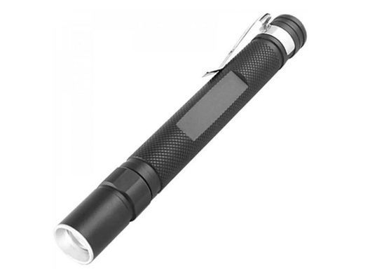 Фонарь Luxury 706-XPE(Red), 2хААА zoom, зажим, только красный свет