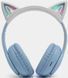 HOCO W42 Cat ears BT Crystal Blue
