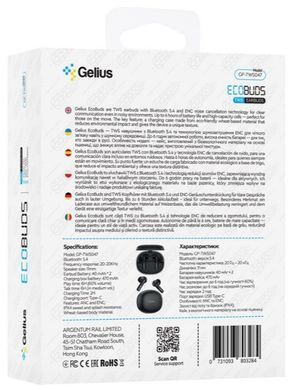Gelius EcoBuds GP-TWS047 Black