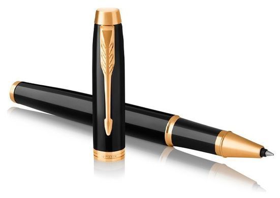 Набор PARKER IM Black позол. рол.+кул. в подар.упак.(22 082b24)
